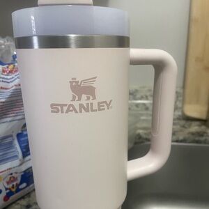 Pink stanley tumbler